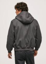 negro lavado chaqueta con forro polar Pepe Jeans 06X4836 hombres - Imagen 4