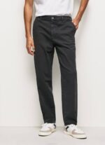 negro lavado pantalones chinos holgados Pepe Jeans 06X41103 hombres - Imagen 2