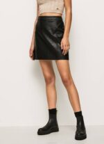 negro minifalda con cremallera Pepe Jeans 06X4484 mujer - Imagen 2
