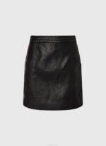 negro minifalda con cremallera Pepe Jeans 06X4484 mujer - Imagen 5