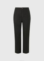 negro pantalones rectos de tejido fluido Pepe Jeans 06X4291 mujer - Imagen 5
