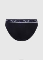 negro panty clásico con logo estampado Pepe Jeans 06X4550 mujer - Imagen 2