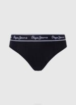 negro panty clásico con logo estampado Pepe Jeans 06X4550 mujer - Imagen 3