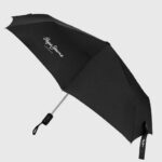 negro paraguas automático plegable teo Pepe Jeans 06X4787 mujer
