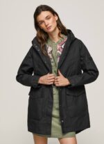 negro parka con chaqueta interior Pepe Jeans 06X4139 mujer - Imagen 2