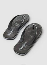 negro piscina moto playa chanclas Pepe Jeans 06X41269 hombres - Imagen 4