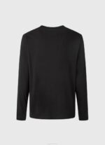 negro playera con logo estampado Pepe Jeans 06X41019 hombres - Imagen 5
