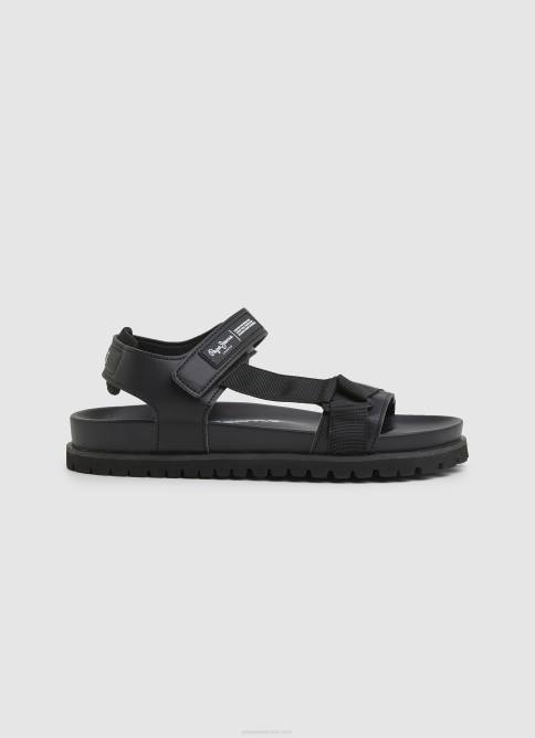 negro sandalias anatómicas de corcho Pepe Jeans 06X41279 hombres - Imagen 1