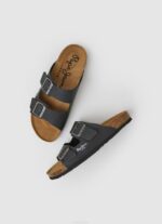 negro sandalias anatómicas doble kansas Pepe Jeans 06X41271 hombres - Imagen 2