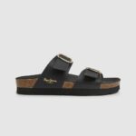 negro sandalias anatómicas oban Pepe Jeans 06X4653 mujer