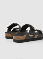 negro sandalias anatómicas oban Pepe Jeans 06X4653 mujer - Imagen 4