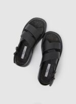 negro sandalias de cuña de verano Pepe Jeans 06X4651 mujer - Imagen 2