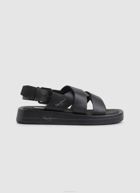 negro_sandalias_de_cuna_de_verano_pepe_jeans_06x4651_mujer.jpg negro sandalias de cuña de verano Pepe Jeans 06X4651 mujer - Imagen 1