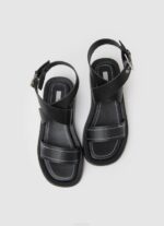 negro sandalias de cuña logy de verano Pepe Jeans 06X4652 mujer - Imagen 2