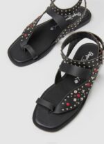 negro sandalias irma de piel étnica Pepe Jeans 06X4659 mujer - Imagen 3