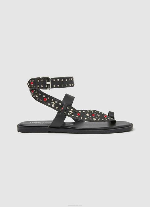 negro_sandalias_irma_de_piel_etnica_pepe_jeans_06x4659_mujer.jpg negro sandalias irma de piel étnica Pepe Jeans 06X4659 mujer - Imagen 1