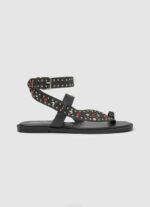 negro sandalias irma multitiras de piel Pepe Jeans 06X4663 mujer - Imagen 5