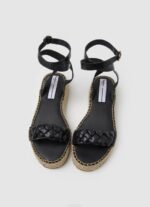 negro sandalias kate con cuña trenzada Pepe Jeans 06X4676 mujer - Imagen 2