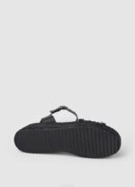 negro sandalias kate de tela con cuña Pepe Jeans 06X4671 mujer - Imagen 5