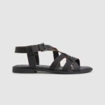 negro sandalias planas hayes rome Pepe Jeans 06X4657 mujer