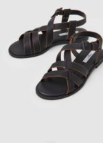 negro sandalias planas hayes rome Pepe Jeans 06X4657 mujer - Imagen 3
