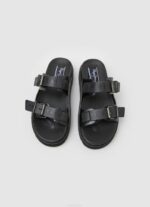 negro sandalias polar park con doble hebilla Pepe Jeans 06X4670 mujer - Imagen 2