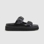 negro sandalias polar park con doble hebilla Pepe Jeans 06X4670 mujer