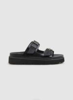 negro sandalias polar park con doble hebilla Pepe Jeans 06X4670 mujer