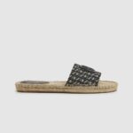 negro sandalias siva de yute con jacquard Pepe Jeans 06X4683 mujer