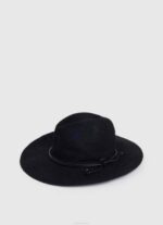 negro sombrero transpirable de ala ancha Pepe Jeans 06X4776 mujer