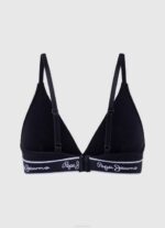 negro sujetador de algodón elástico Pepe Jeans 06X4548 mujer - Imagen 2