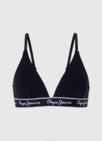 negro tanga clásica con logo estampado Pepe Jeans 06X4549 mujer - Imagen 3