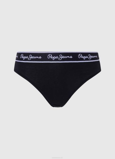 negro_tanga_clasica_con_logo_estampado_pepe_jeans_06x4549_mujer.jpg negro tanga clásica con logo estampado Pepe Jeans 06X4549 mujer - Imagen 1