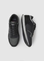 negro tenis combinados tour club Pepe Jeans 06X41197 hombres - Imagen 2