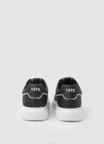 negro tenis Eaton con parte de cuero Pepe Jeans 06X41198 hombres - Imagen 4