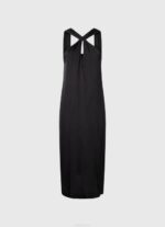 negro vestido casey de raso liso Pepe Jeans 06X4186 mujer - Imagen 5