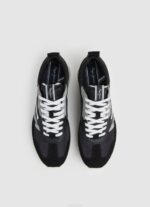 negro zapatillas combinadas foster man Pepe Jeans 06X41199 hombres - Imagen 3