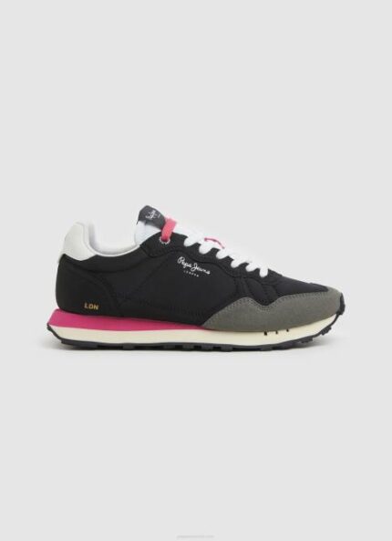 negro zapatillas deportivas natch Pepe Jeans 06X4619 mujer