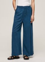 océano pantalones paper bag anchos Pepe Jeans 06X4302 mujer - Imagen 2