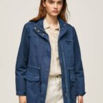 océano parka con estampado Union Jack Pepe Jeans 06X4127 mujer