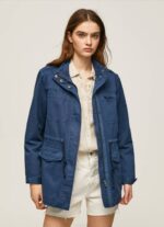 océano parka con estampado Union Jack Pepe Jeans 06X4127 mujer