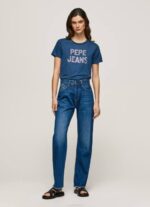 océano playera con logo estampado Pepe Jeans 06X4443 mujer - Imagen 2
