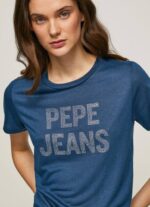 océano playera con logo estampado Pepe Jeans 06X4443 mujer - Imagen 3