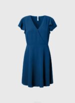 océano vestido patrizia con cuello cruzado Pepe Jeans 06X4197 mujer - Imagen 5