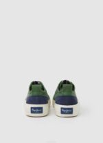 oliva militar tenis vulcanizados con bandera allen Pepe Jeans 06X41205 hombres - Imagen 4