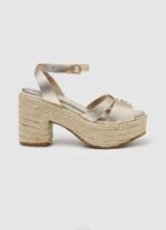oro sandalias de piel color caramelo Pepe Jeans 06X4646 mujer