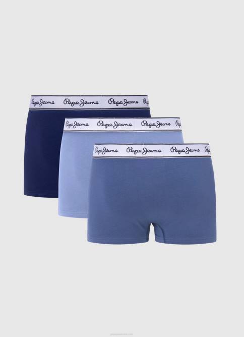 ozzy Pack de 3 bóxers de algodón elástico Pepe Jeans 06X41162 hombres - Imagen 2