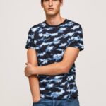 ozzy playera con estampado militar Pepe Jeans 06X4922 hombres