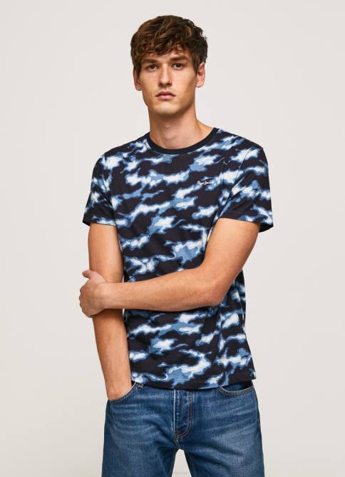 ozzy_playera_con_estampado_militar_pepe_jeans_06x4922_hombres.jpg ozzy playera con estampado militar Pepe Jeans 06X4922 hombres - Imagen 1