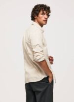 piedra camisa regular fit de popelín de algodón Pepe Jeans 06X41042 hombres - Imagen 4